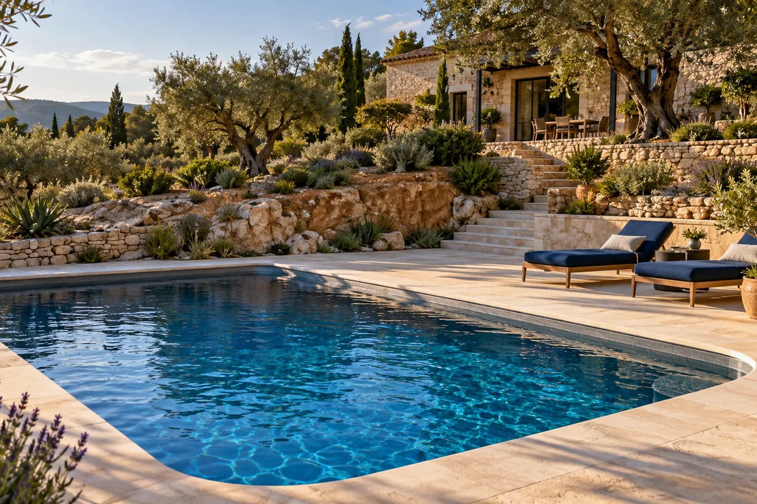 Piscine coque ou béton : laquelle choisir pour un jardin en Provence ?